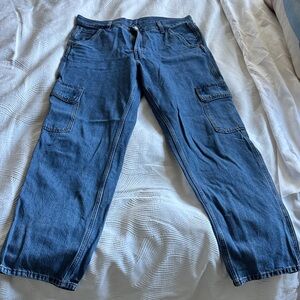 Levi's Blue Cargo Pants for Men